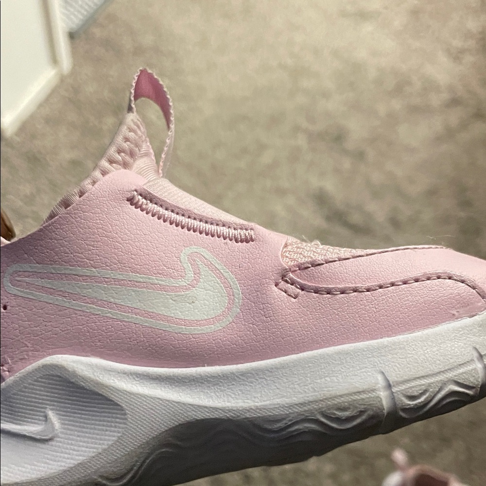 Nike Kids Light Pink Slip-On Sneakers - Picture 2 of 3